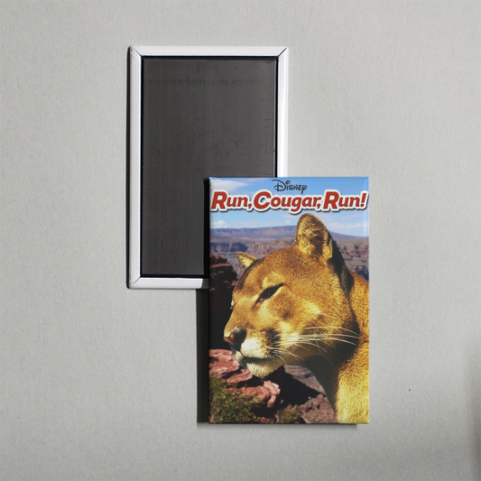 Run, Cougar, Run Mini Movie Fridge Magnet