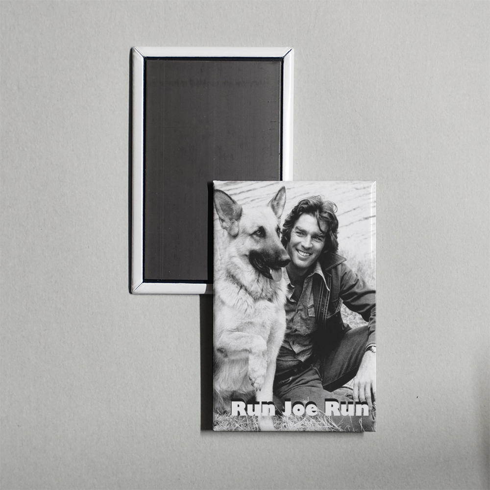 Run, Joe, Run TV Show Fridge Magnet