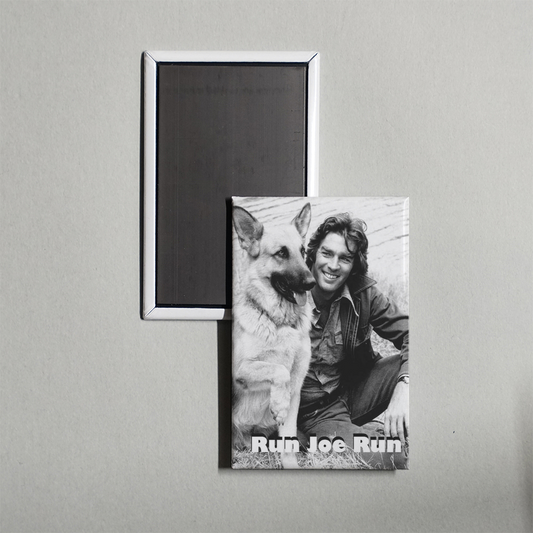 Run, Joe, Run TV Show Fridge Magnet