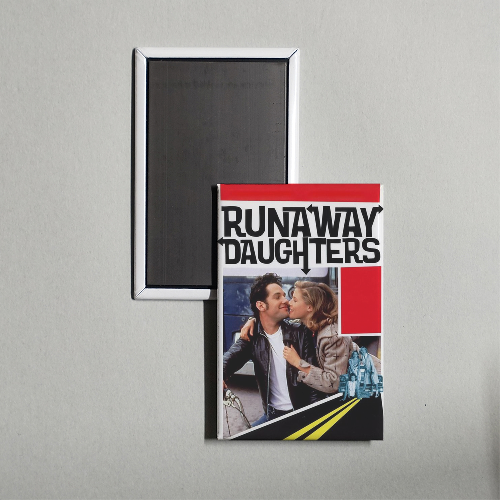 Runaway Daughters Mini Movie Fridge Magnet