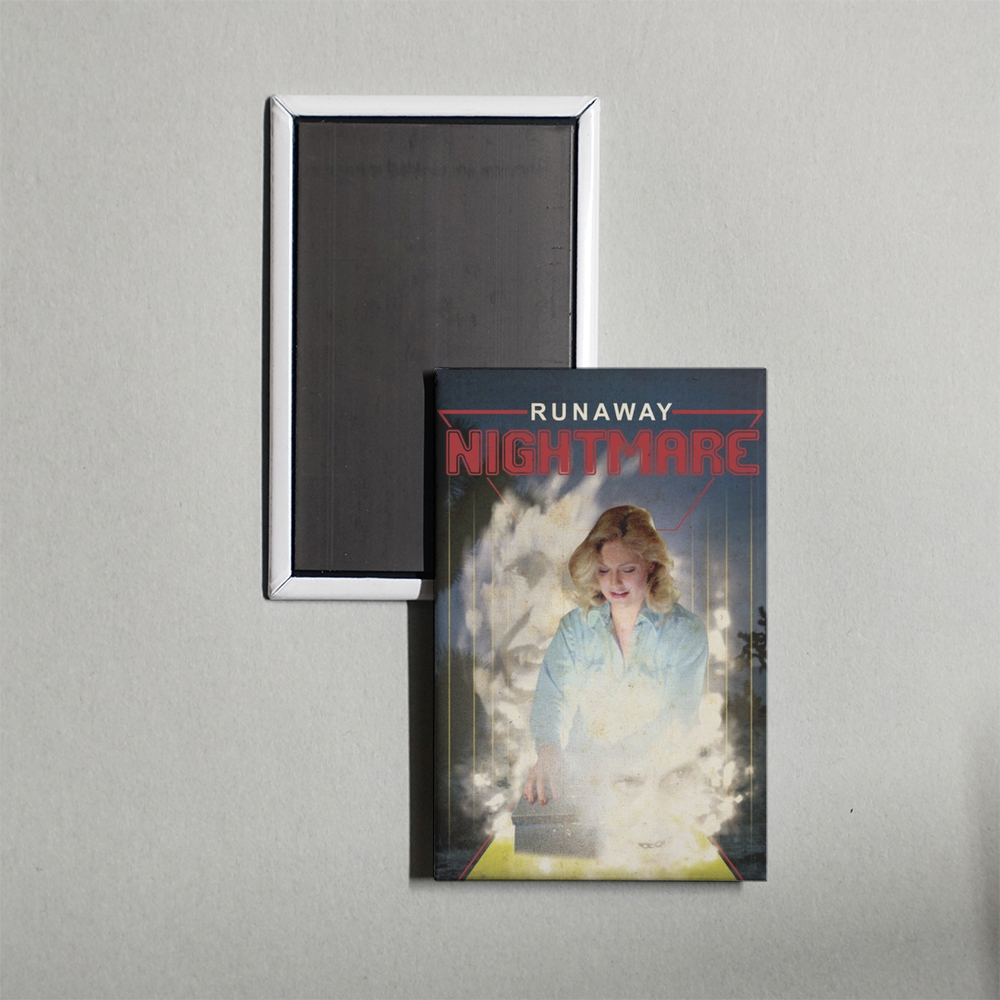 Runaway Nightmare Mini Movie Fridge Magnet