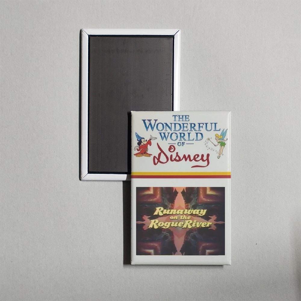 Runaway on the Rogue River Mini Movie Fridge Magnet