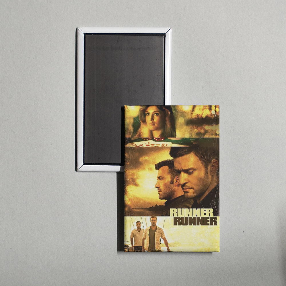 Runner Runner Mini Movie Fridge Magnet