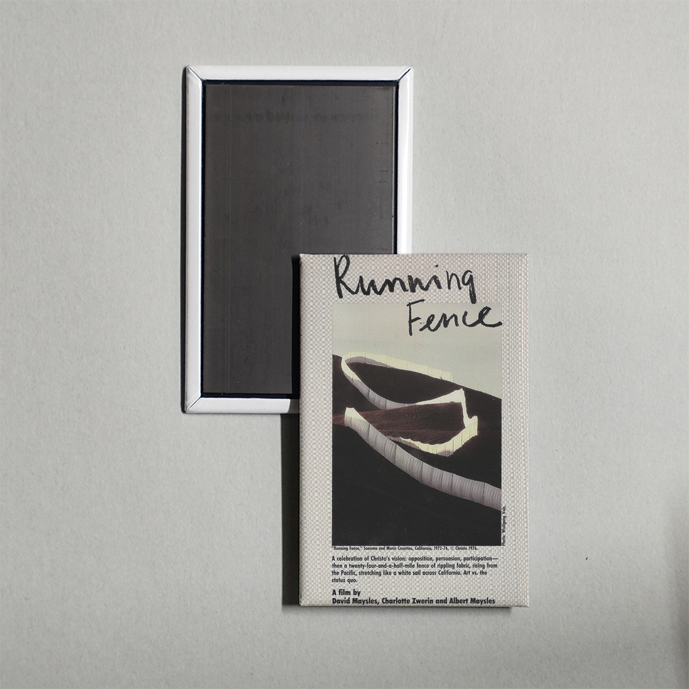 Running Fence Mini Movie Fridge Magnet