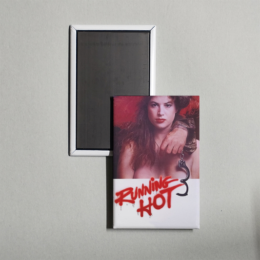 Running Hot Mini Movie Fridge Magnet