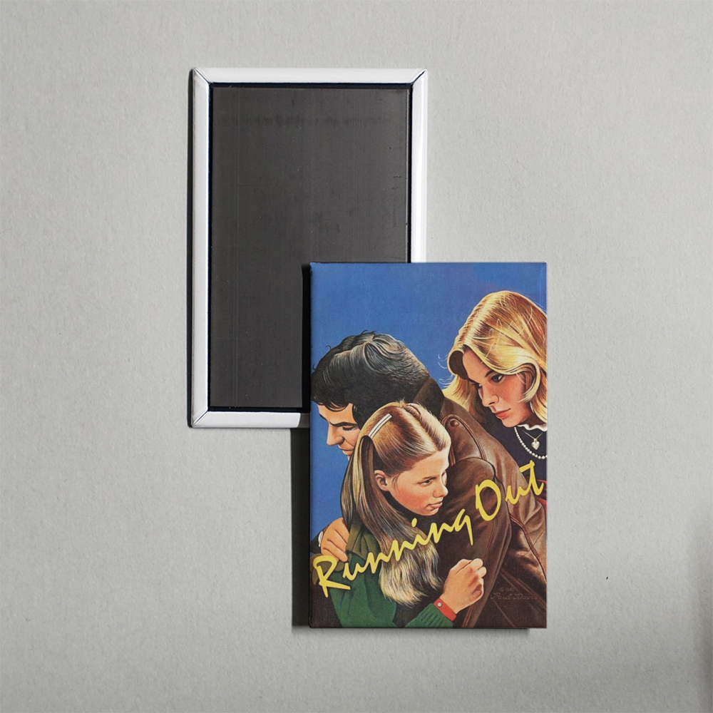 Running Out Mini Movie Fridge Magnet