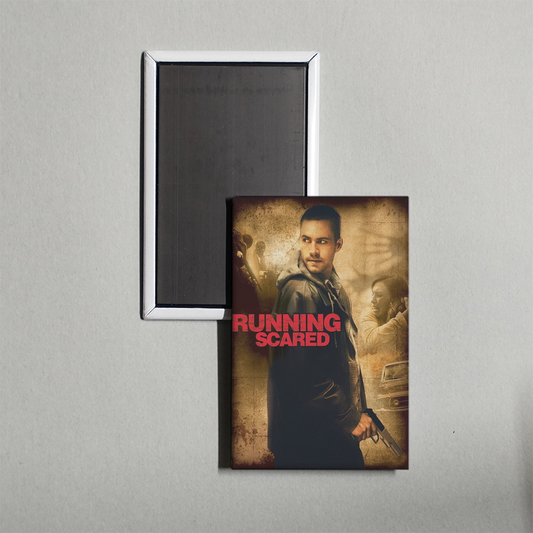 Running Scared Mini Movie Fridge Magnet