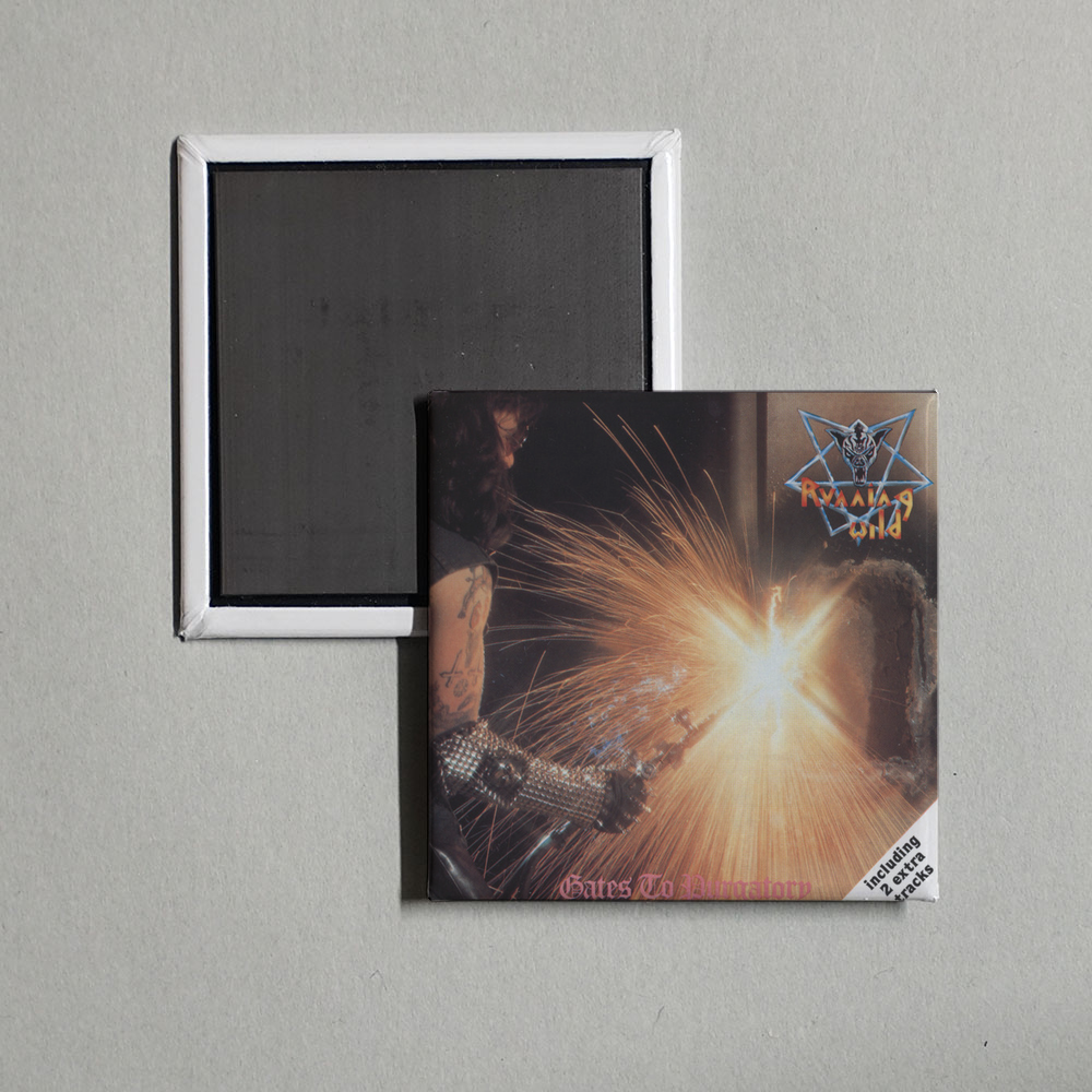 Running Wild - Gates to Purgatory Album Cover Fridge Magnet
