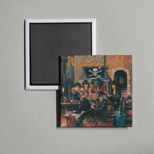 Running Wild - Port Royal (Expanded Version; 2017 Remaster) Album Cover Fridge Magnet