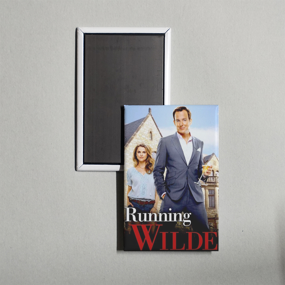 Running Wilde TV Show Fridge Magnet