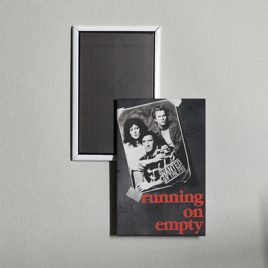 Running on Empty Mini Movie Fridge Magnet