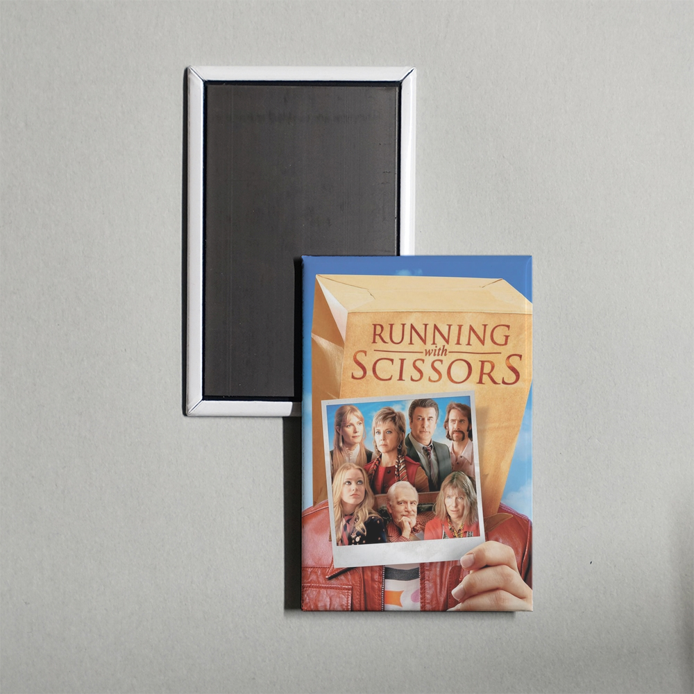 Running with Scissors Mini Movie Fridge Magnet