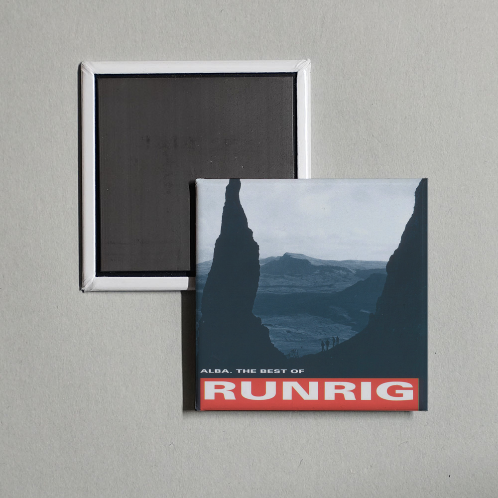 Runrig - Alba The Best of Runrig Album Cover Fridge Magnet