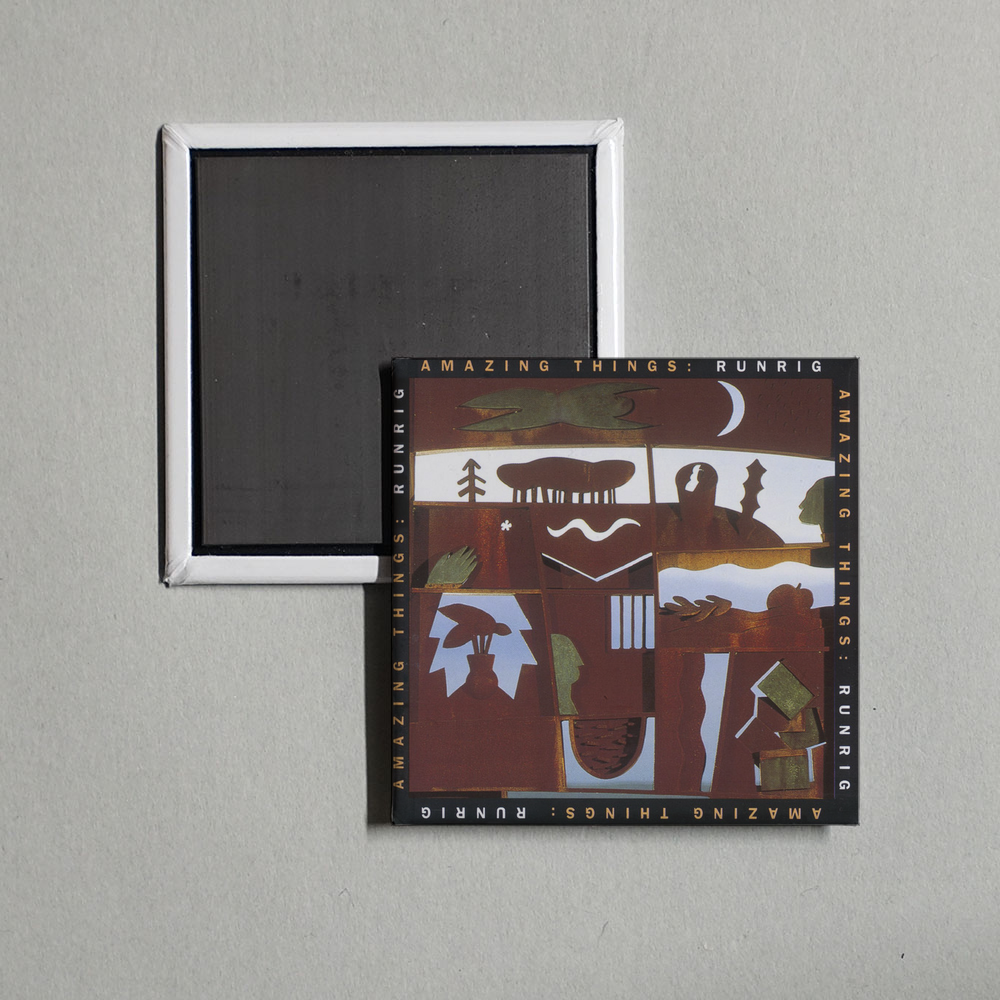 Runrig - Amazing Things Album Cover Fridge Magnet