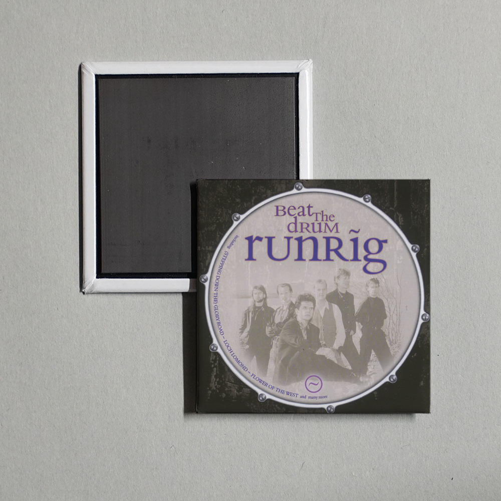 Runrig - Beat the Drum Album Cover Fridge Magnet