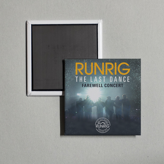 Runrig - The Last Dance - Farewell Concert (Live at Stirling) Album Cover Fridge Magnet