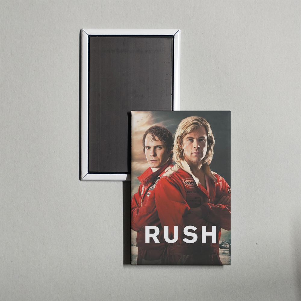 Rush Mini Movie Fridge Magnet