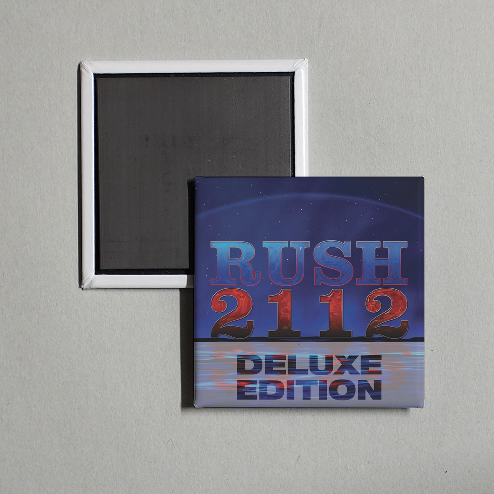 Rush - 2112 (Deluxe Edition) Album Cover Fridge Magnet