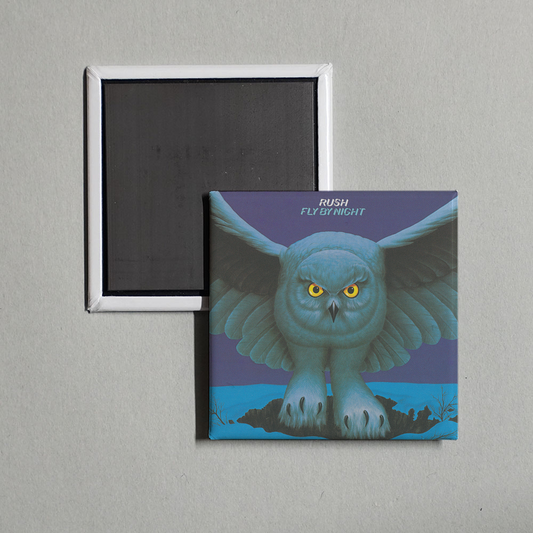 Rush - Fly By Night Album Cover Fridge Magnet