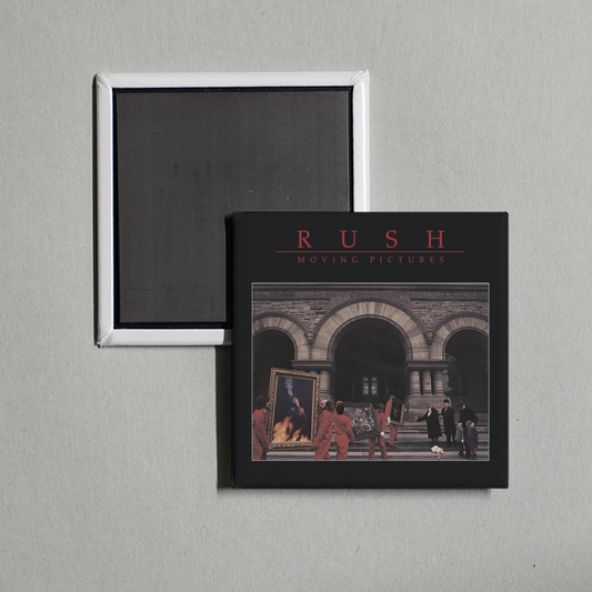 Rush - Moving Pictures (2011 Remaster) Album Cover Fridge Magnet