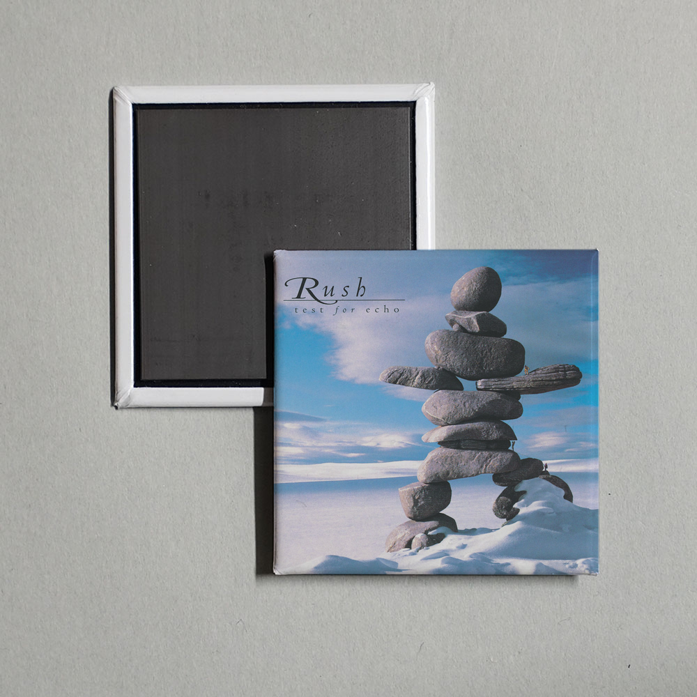 Rush - Test for Echo (2004 Remaster) Album Cover Fridge Magnet