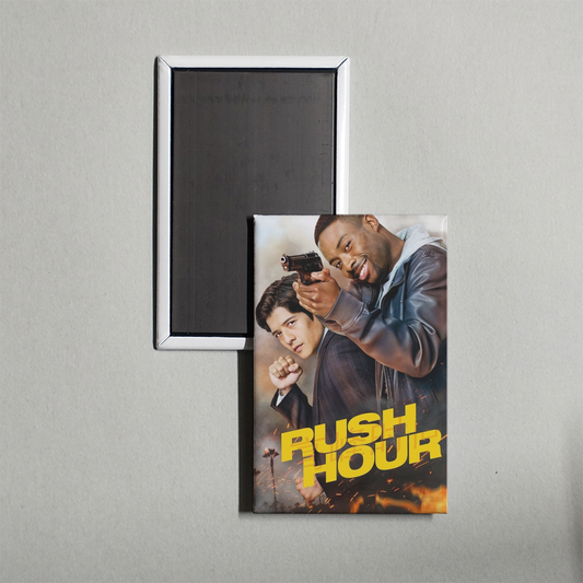 Rush Hour TV Show Fridge Magnet