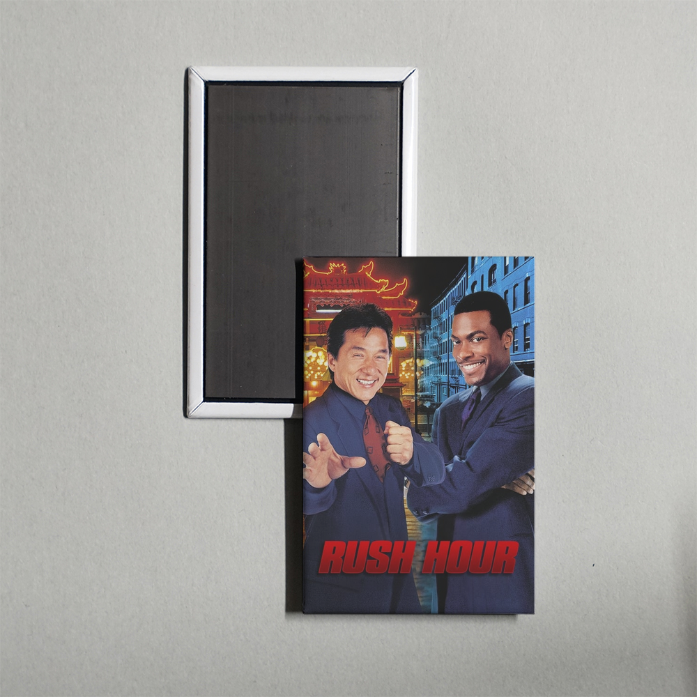Rush Hour Mini Movie Fridge Magnet