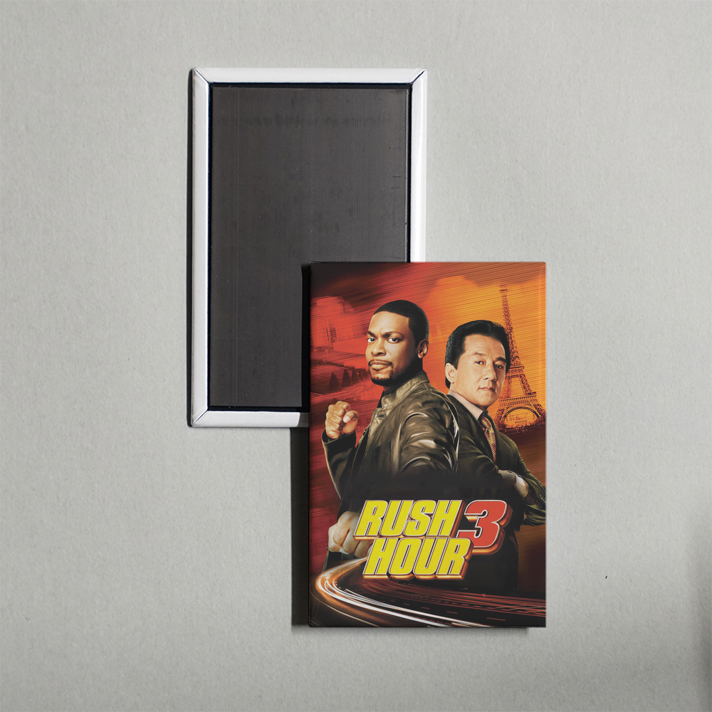 Rush Hour 3 Mini Movie Fridge Magnet