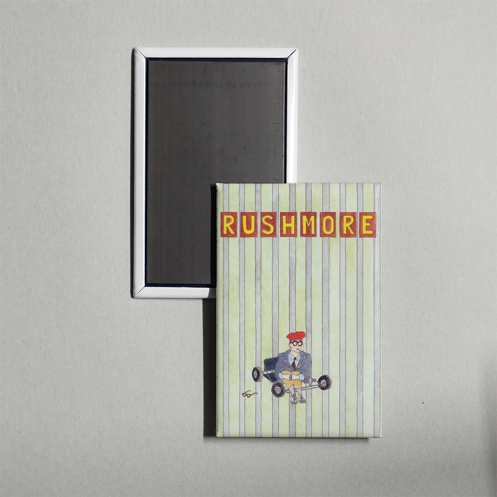 Rushmore Mini Movie Fridge Magnet