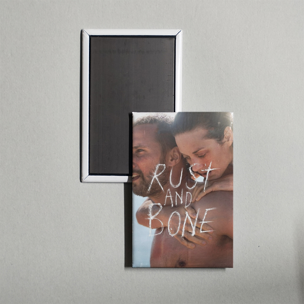 Rust and Bone Mini Movie Fridge Magnet
