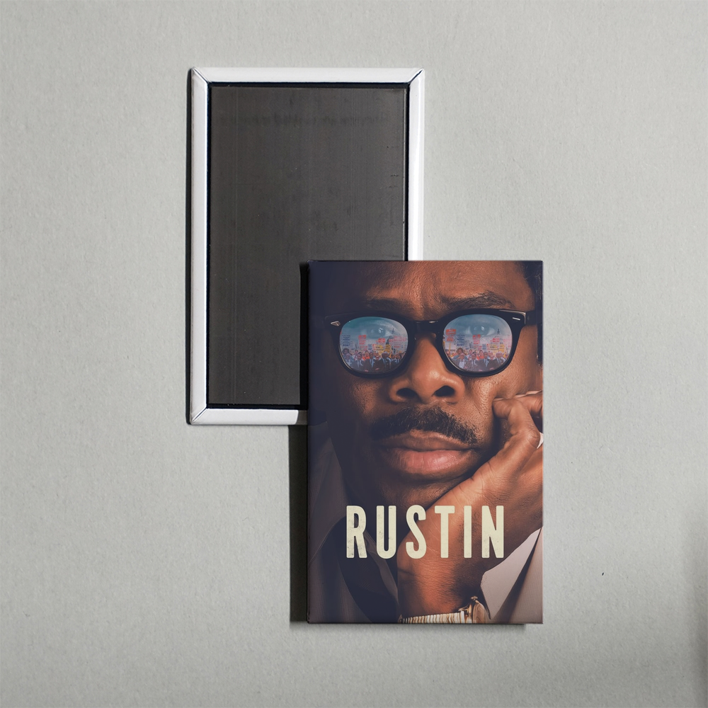 Rustin Mini Movie Fridge Magnet
