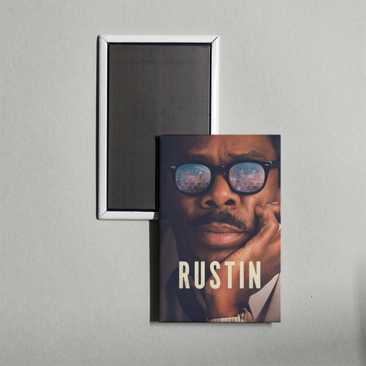 Rustin Mini Movie Fridge Magnet