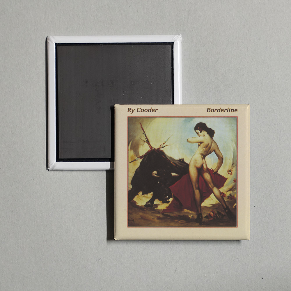 Ry Cooder - Borderline Album Cover Fridge Magnet