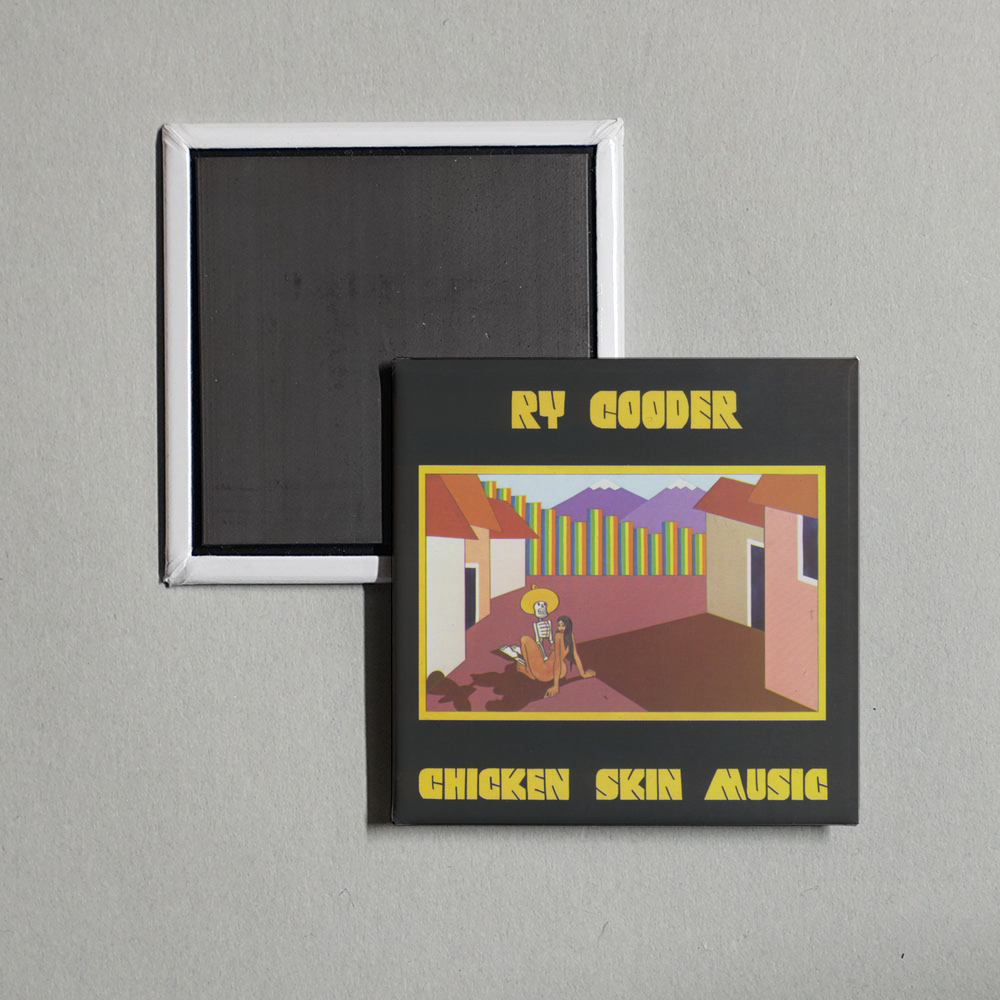Ry Cooder - Chicken Skin Music Album Cover Fridge Magnet