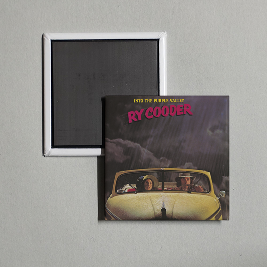 Ry Cooder - Into The Purple Valley Album Cover Fridge Magnet