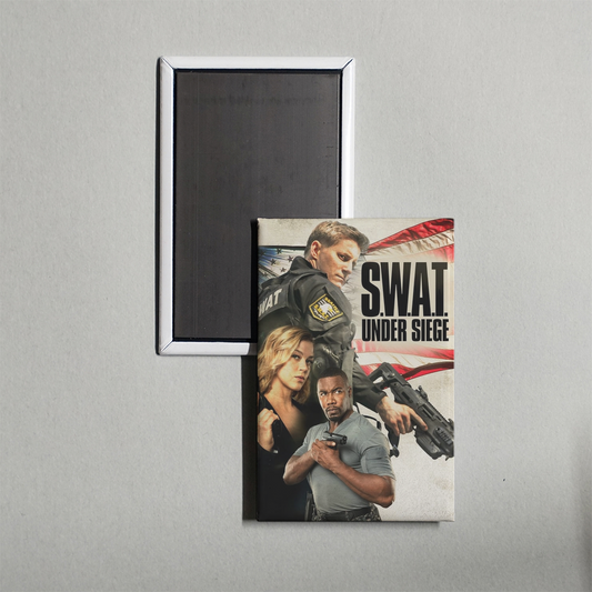 S.W.A.T. Under Siege Mini Movie Fridge Magnet