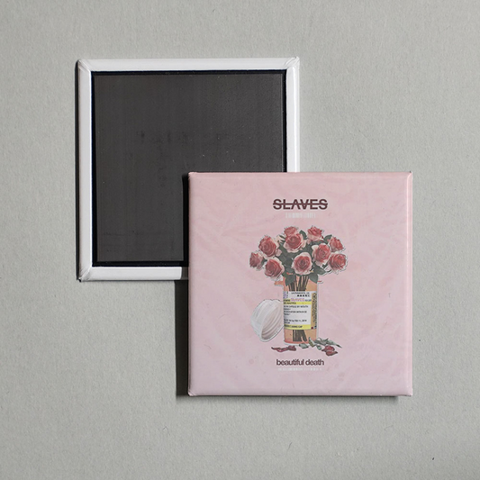 SLAVES - Beautiful Death Album Cover Fridge Magnet