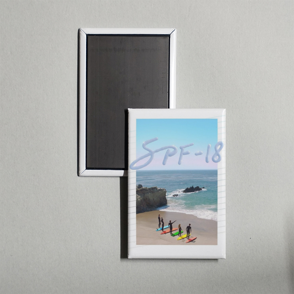 SPF-18 Mini Movie Fridge Magnet