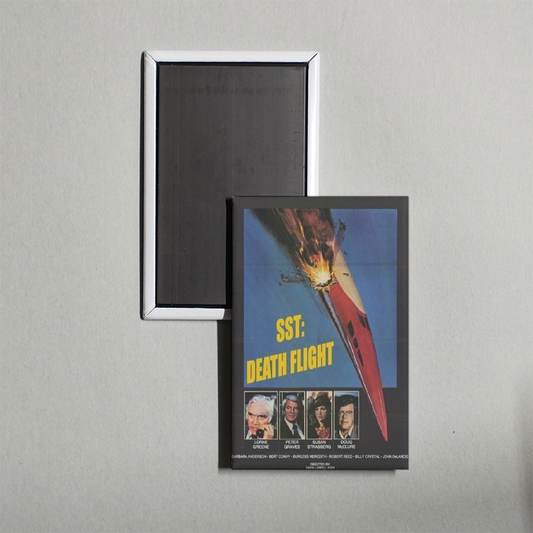 SST Death Flight Mini Movie Fridge Magnet