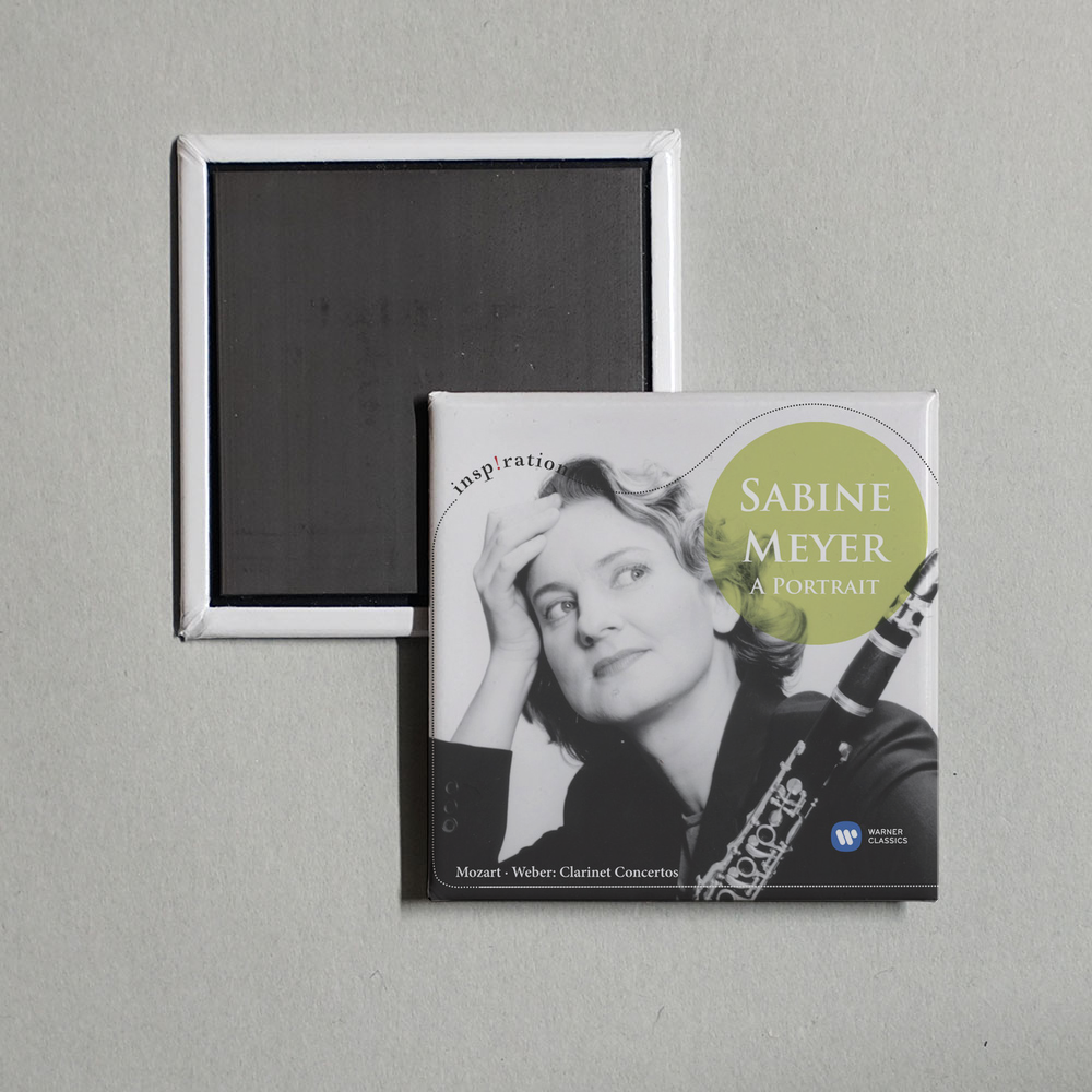 Sabine Meyer - Best of Sabine Meyer [International Version] Album Cover Fridge Magnet