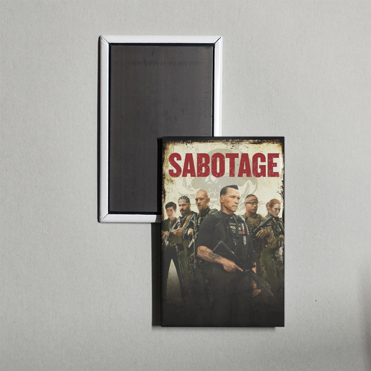 Sabotage Mini Movie Fridge Magnet