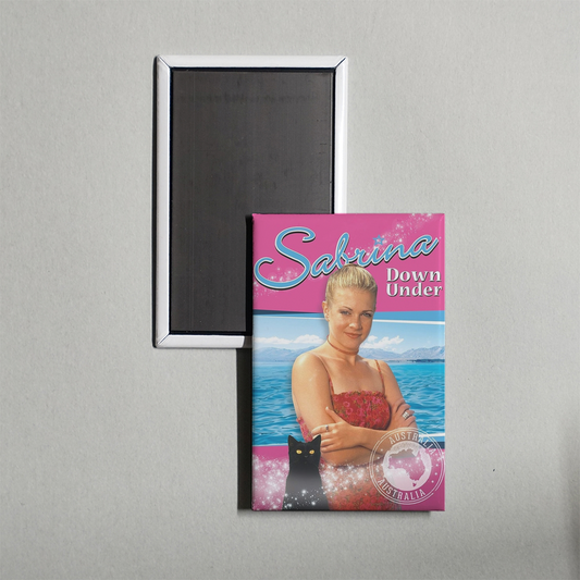 Sabrina, Down Under Mini Movie Fridge Magnet