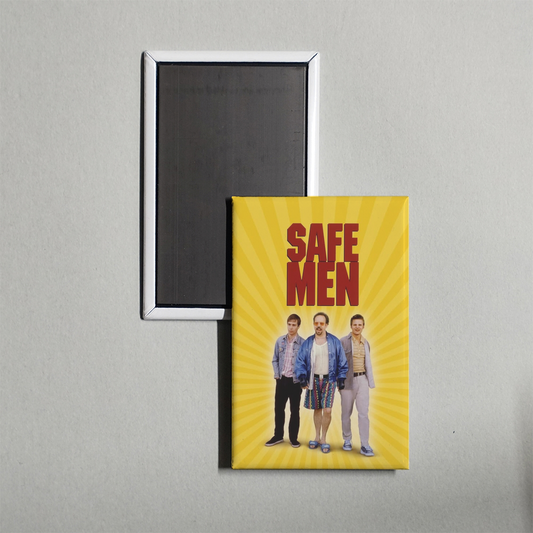 Safe Men Mini Movie Fridge Magnet