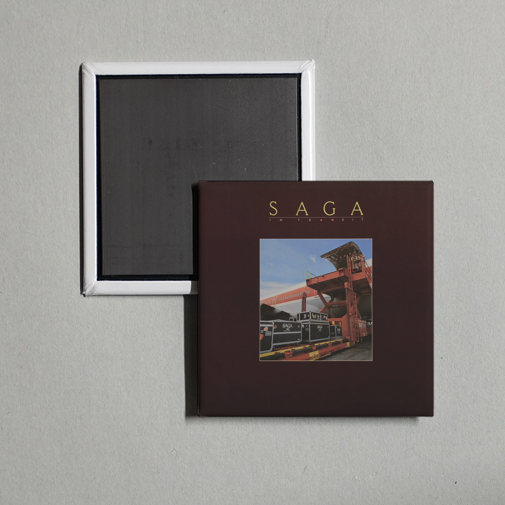 Saga - In Transit Album Cover Fridge Magnet