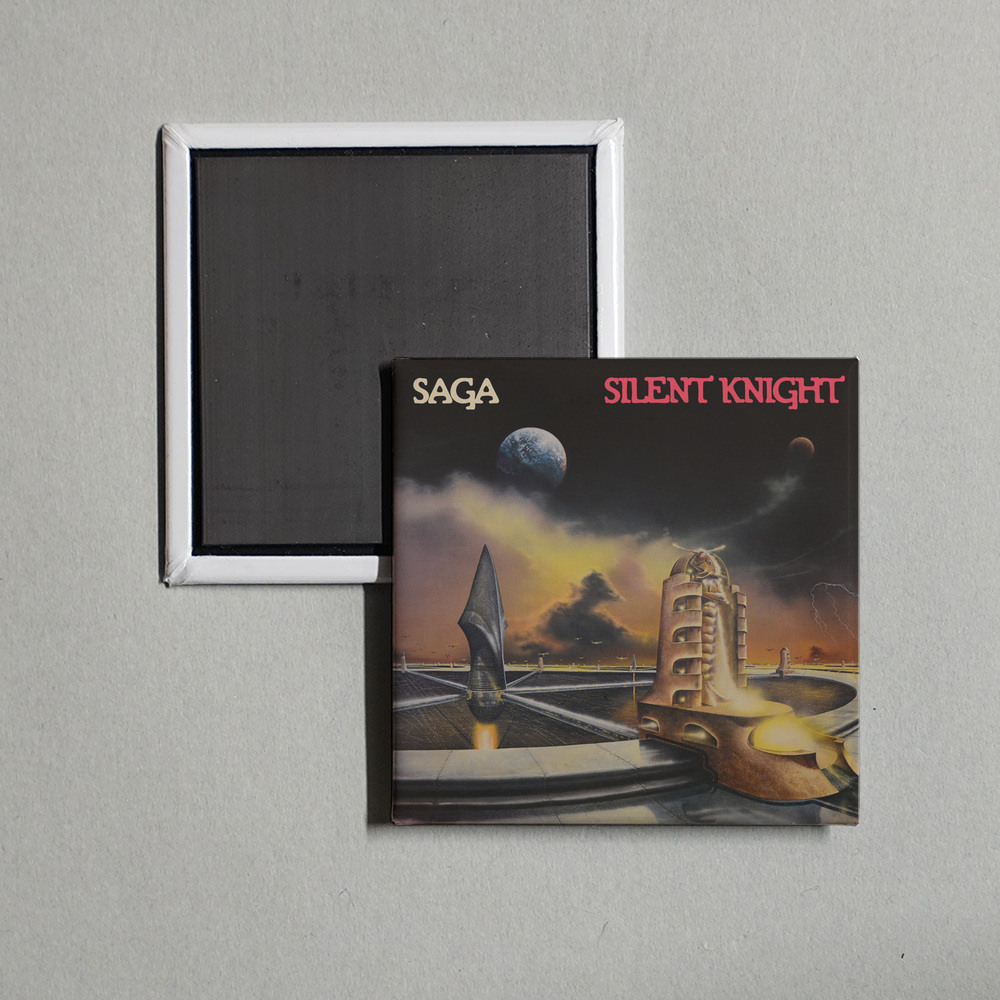 Saga - Silent Knight Album Cover Fridge Magnet