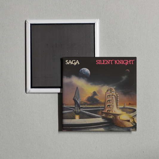 Saga - Silent Knight Album Cover Fridge Magnet