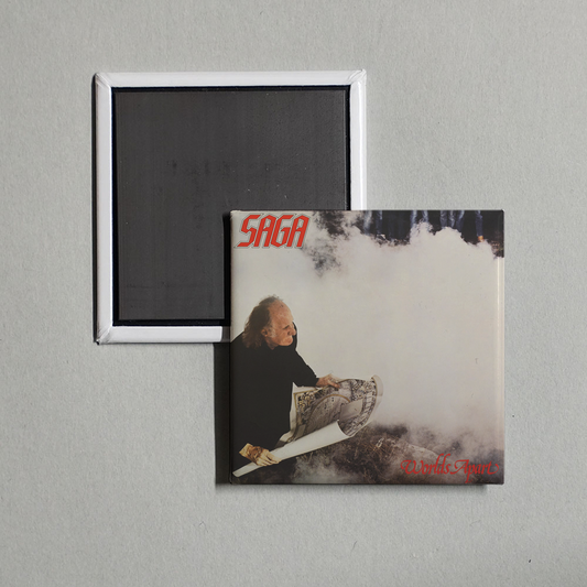 Saga - Worlds Apart Album Cover Fridge Magnet