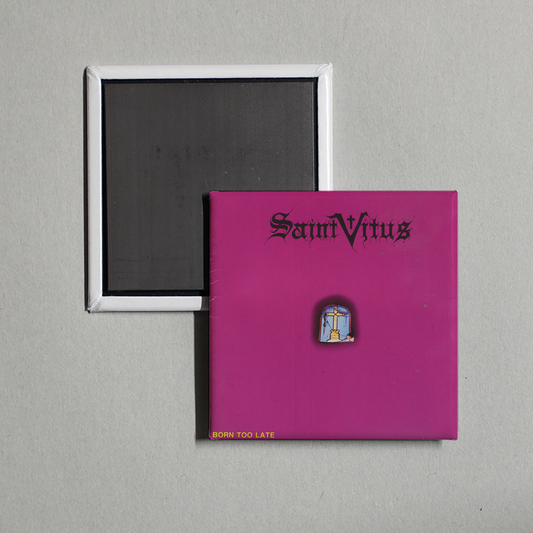 Saint Vitus - Born Too Late Album Cover Fridge Magnet
