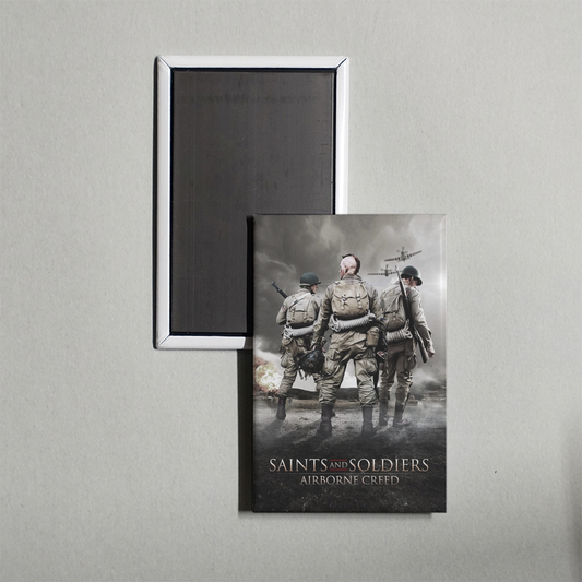 Saints and Soldiers Airborne Creed Mini Movie Fridge Magnet