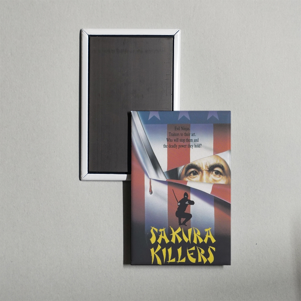 Sakura Killers Mini Movie Fridge Magnet